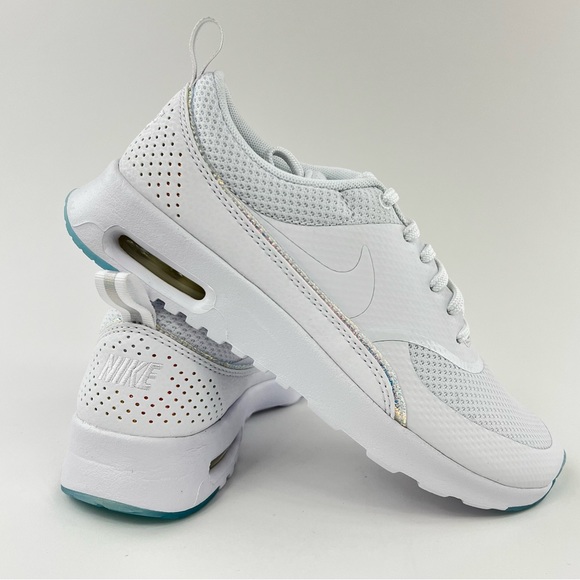 Nike Air Max Thea White Blue Tint Women's Sneakers Shoes FJ9302-104 - Picture 3 of 13